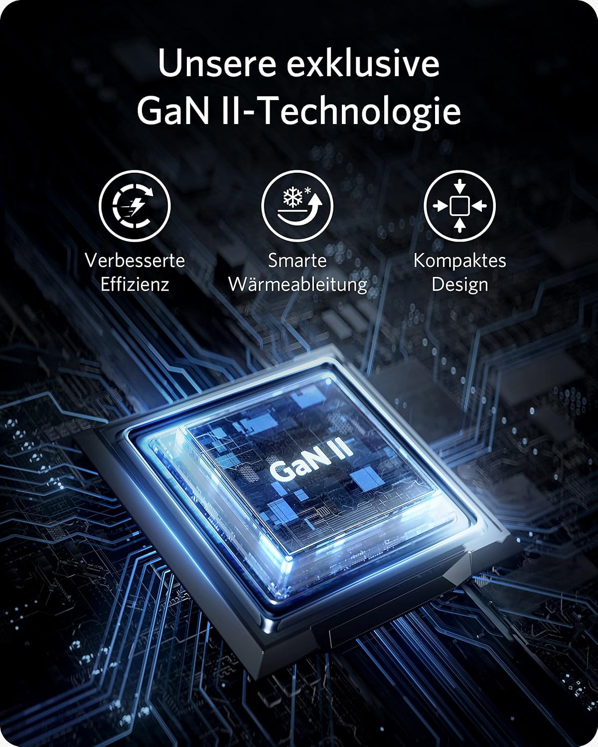 Anker USB C Ladegerät, Kompaktes 65W 2-Port Netzteil (Frei)