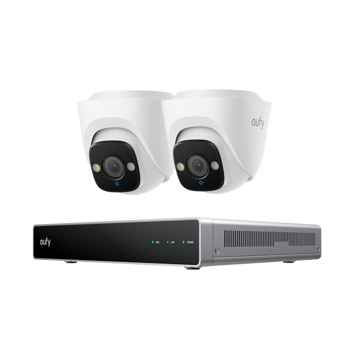 Anker eufy PoE Turret-Überwachungskamera E41 2*Turret PoE Cam mit NVR