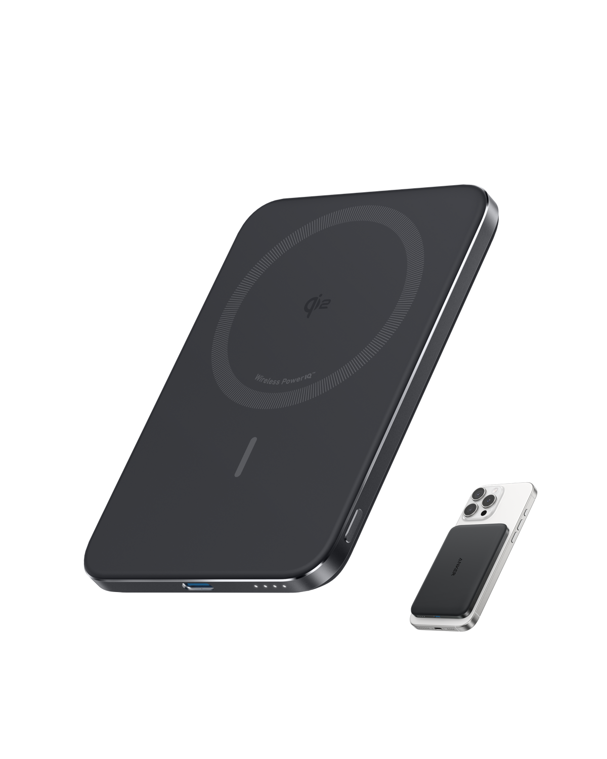 Anker MagGo Powerbank (10000mAh, Slim) + Anker Nano Powerbank (5K, Magnetisch, Slim)