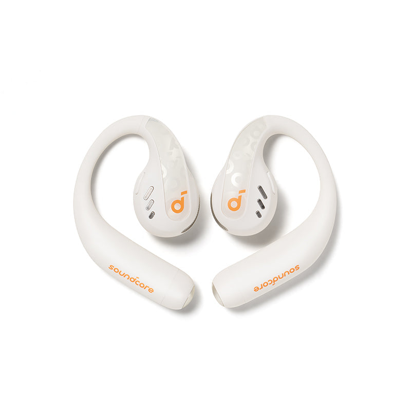 Anker soundcore AeroFit Pro linke und rechte Earbuds – Weiß