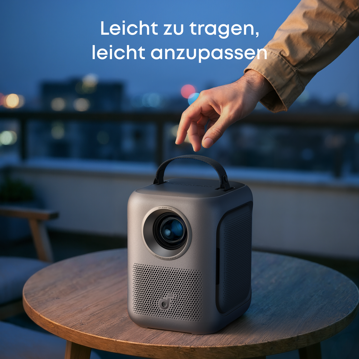 .Nebula P1i | Der erste Smart-Projektor mit drehbaren Lautsprechern