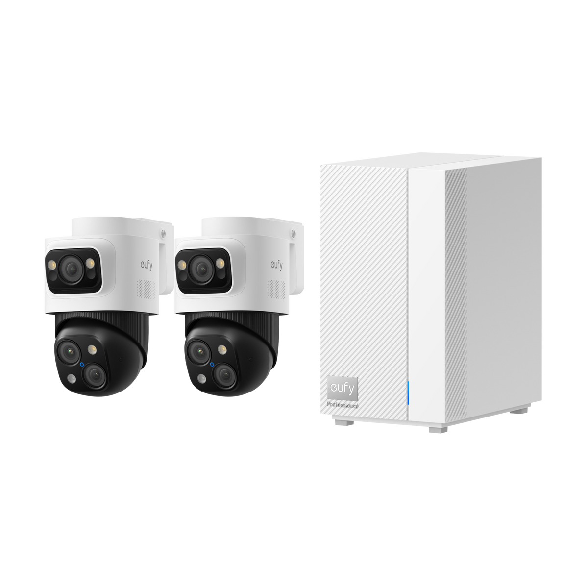 Anker eufy HomeBase™ Professional S1 und PoE Bullet-PTZ-Kamera S4 2er-Pack