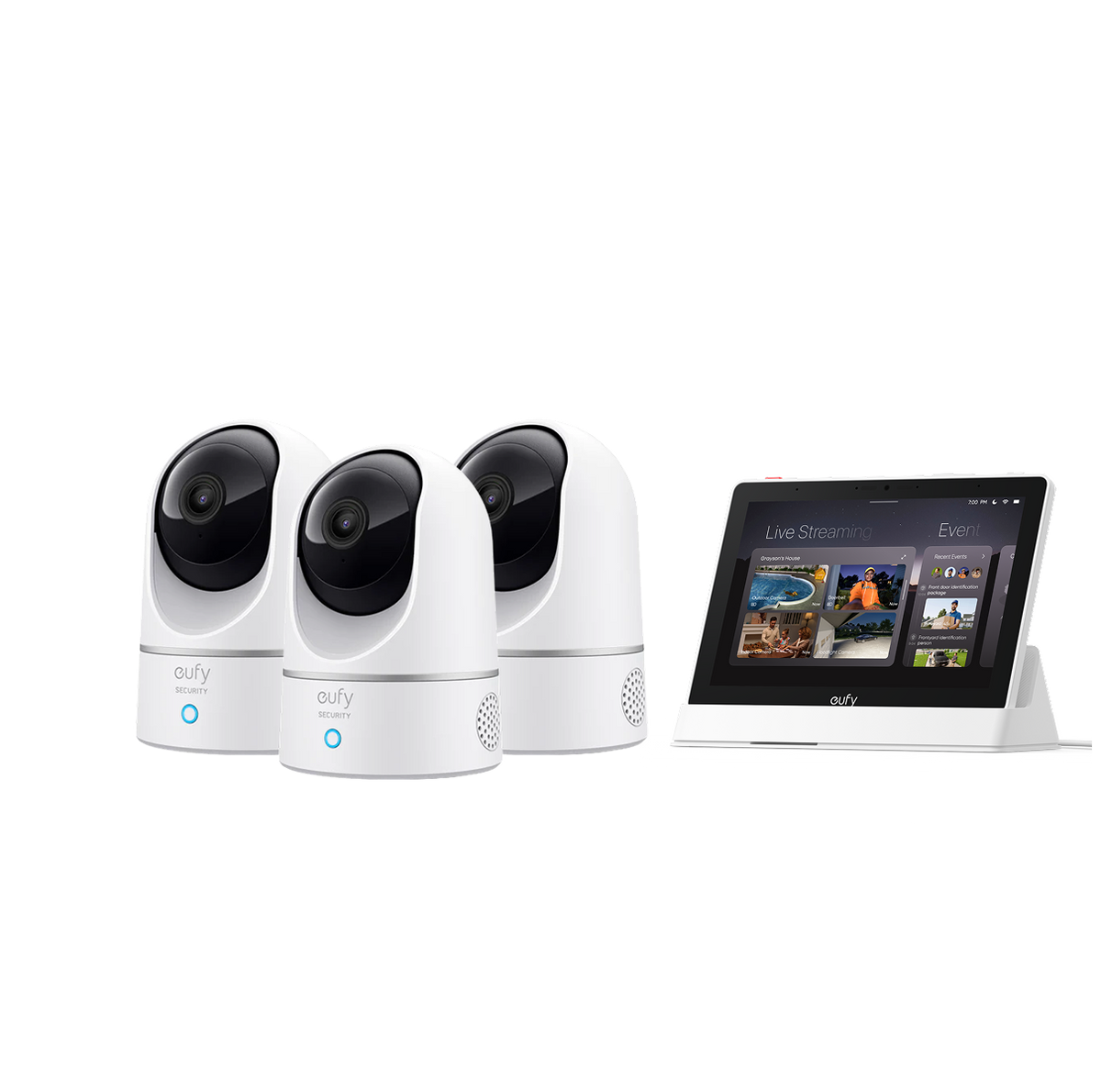 Anker eufy Innenkamera E220 (3er-Set) mit Smart Display E10