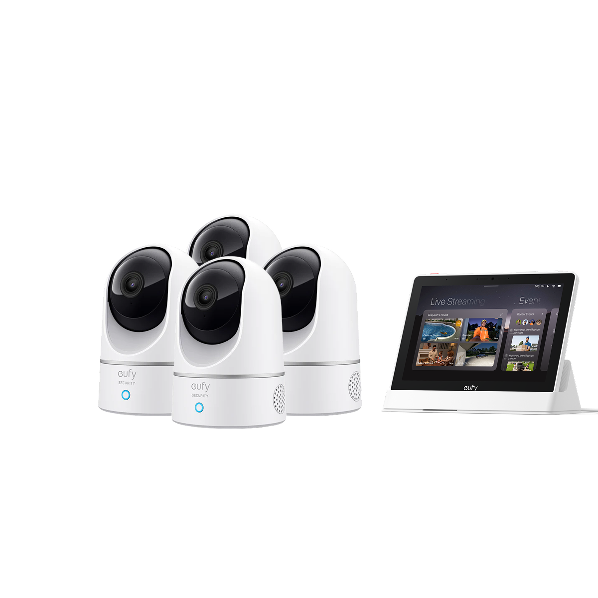 Anker eufy Innenkamera E220 (4er-Set) mit Smart Display E10