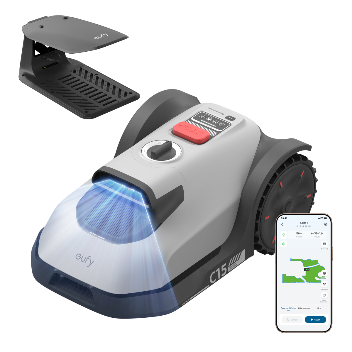 Anker eufy Mähroboter C15 Standard mit Garage