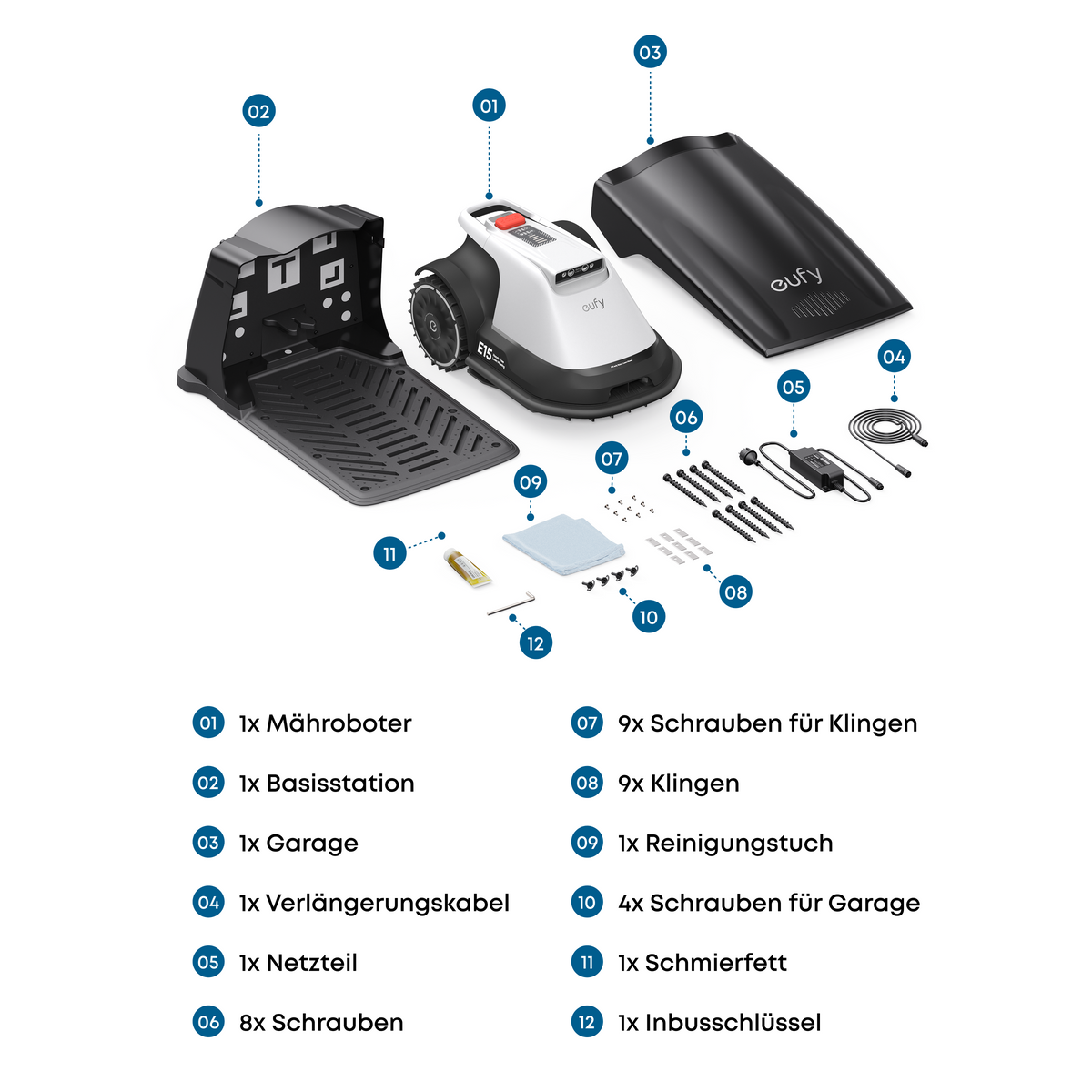Anker eufy Mähroboter E15