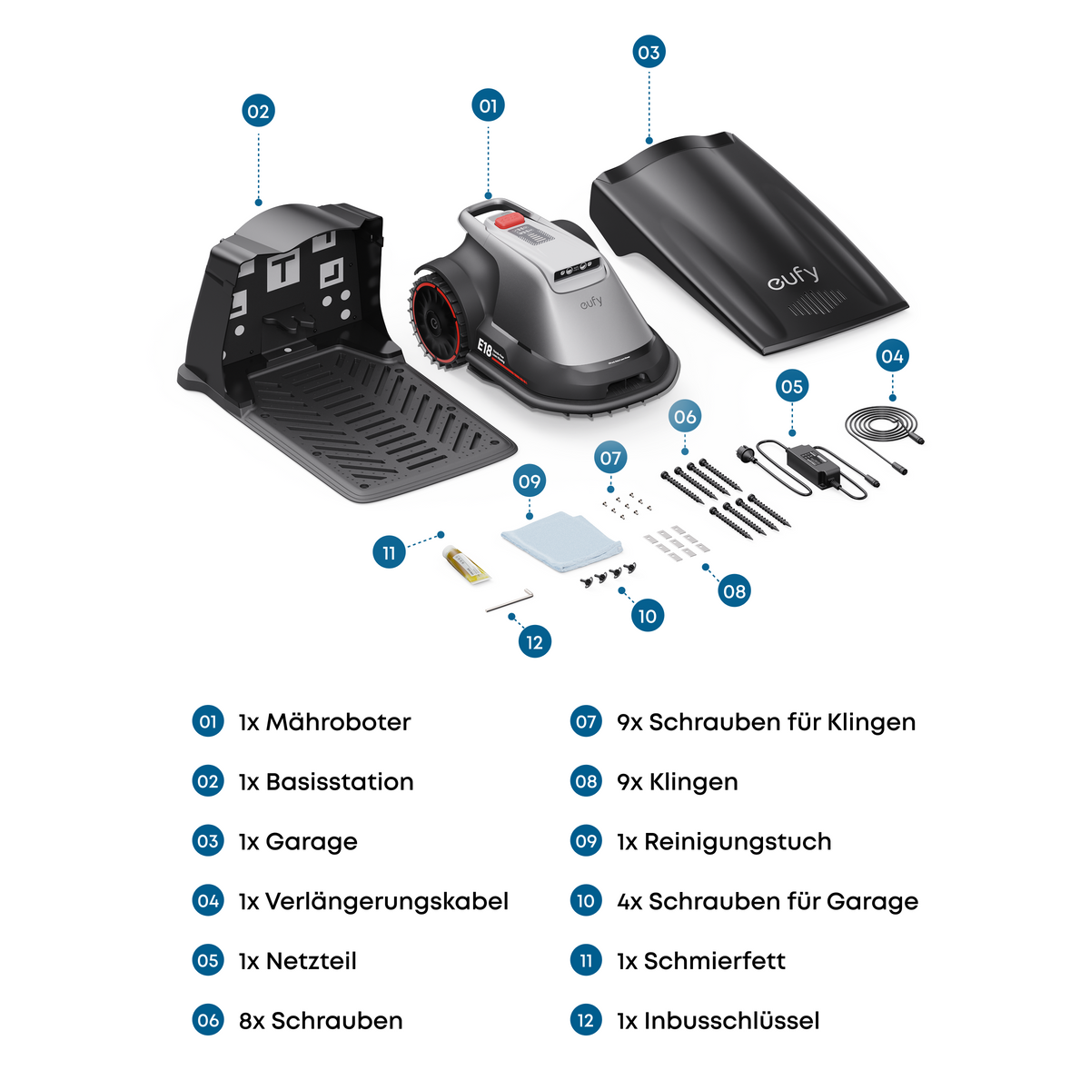 Anker eufy Mähroboter E18