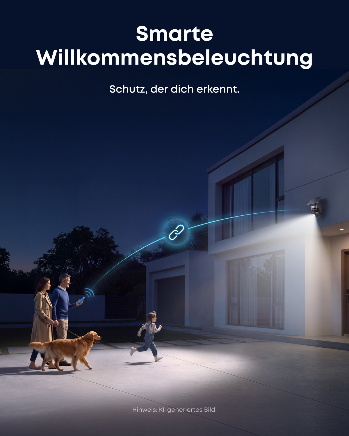 Anker eufy TrackLight Kamera S1 – Schwarz