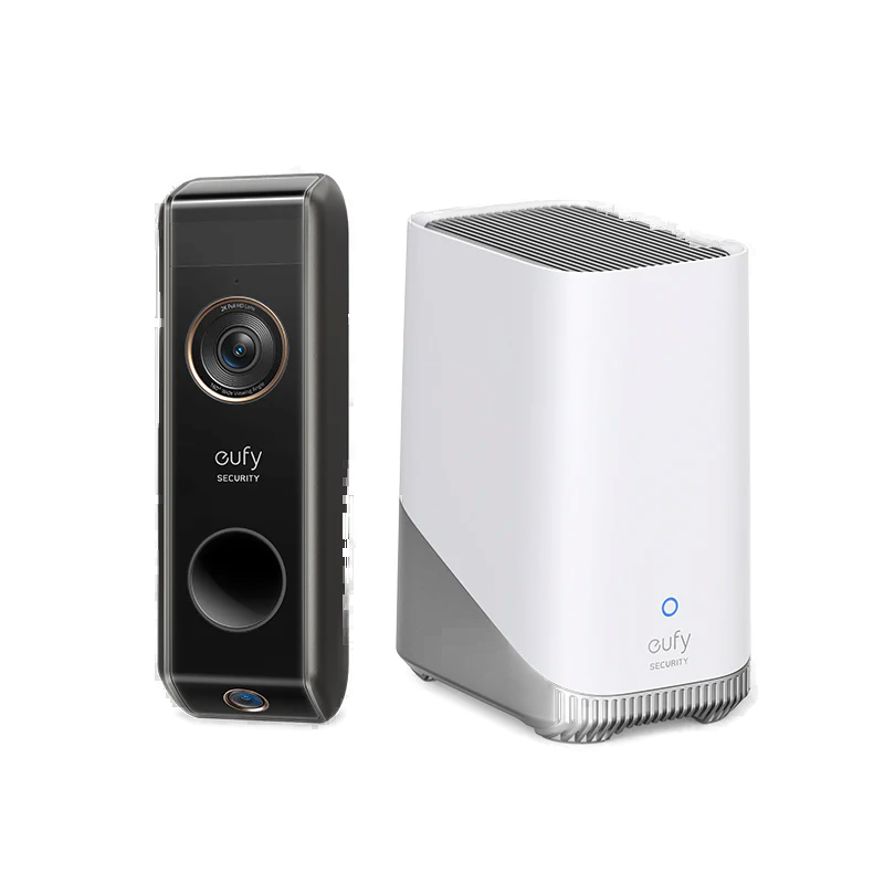 Anker eufy Türklingel mit Kamera S330 Zusatzklingel (Add‑on Chime) und HomeBase™ S380 (HomeBase™ 3)