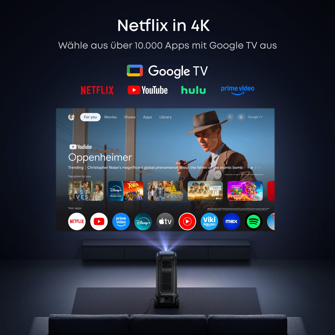 Was macht ein kabelloses Heimkino-System aus? Dolby Atmos mit dem Anker Nebula X1 Pro ohne Kabelsalat
