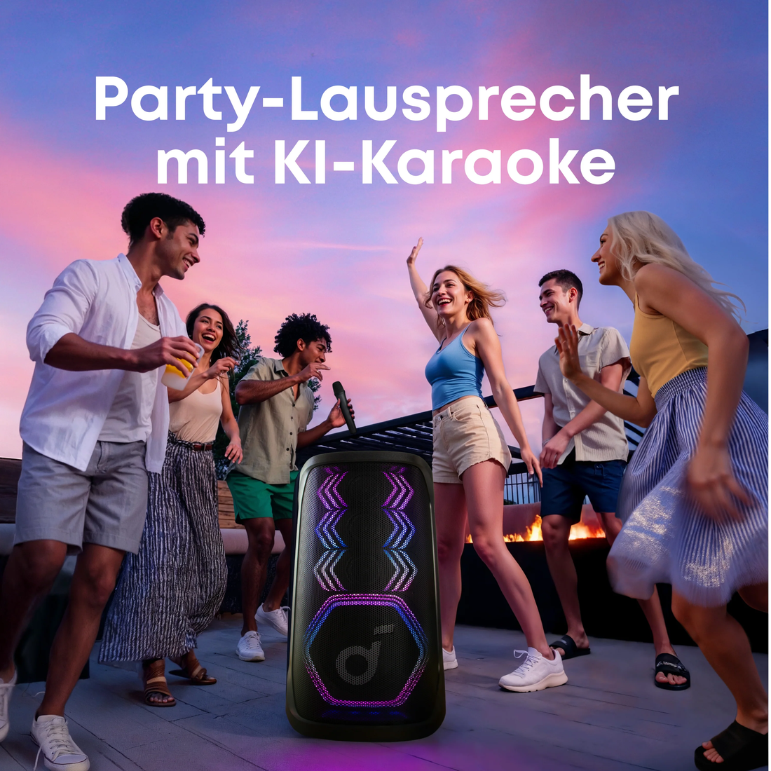 Große Bluetooth-Lautsprecher für Partys und Veranstaltungen