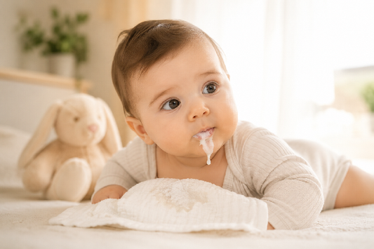 Baby spuckt viel? Was Eltern jetzt tun können