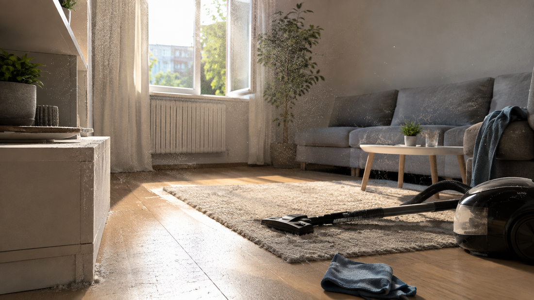 Extrem viel Staub in der Wohnung