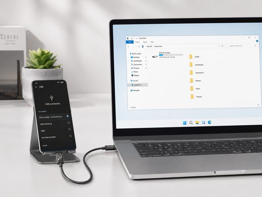 Handy mit PC verbinden: 5 Wege mit und ohne Kabel
