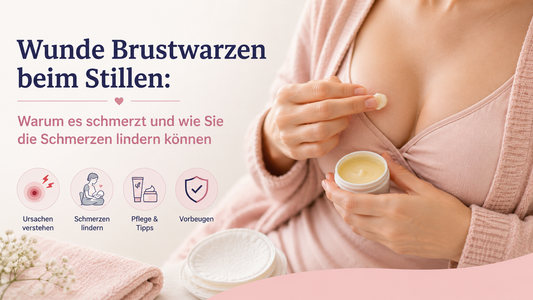 Wunde Brustwarzen beim Stillen: Warum es schmerzt und wie Sie die Schmerzen lindern können