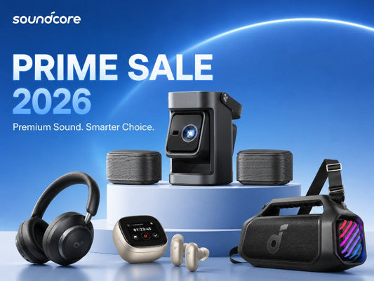 soundcore Prime Sale 2026: Die besten Angebote für Audio, Lautsprecher und Heimkino