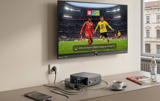 Wie verbindest du dein Handy mit dem Fernseher?