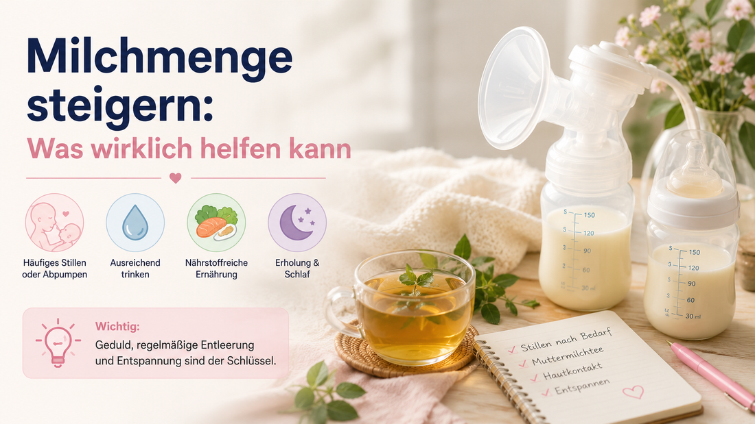 Milchmenge steigern: Was wirklich helfen kann