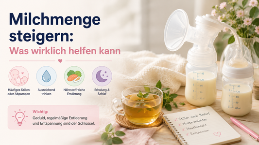 Milchmenge steigern: Was wirklich helfen kann