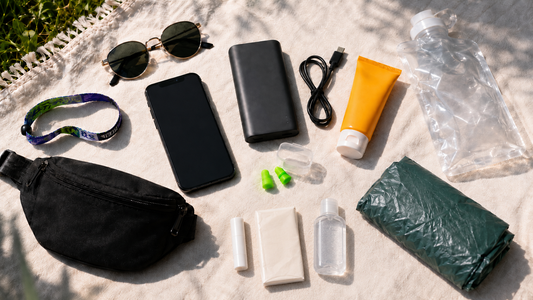 Festival-Packliste: Was du wirklich einpacken solltest (und was zu Hause bleibt)