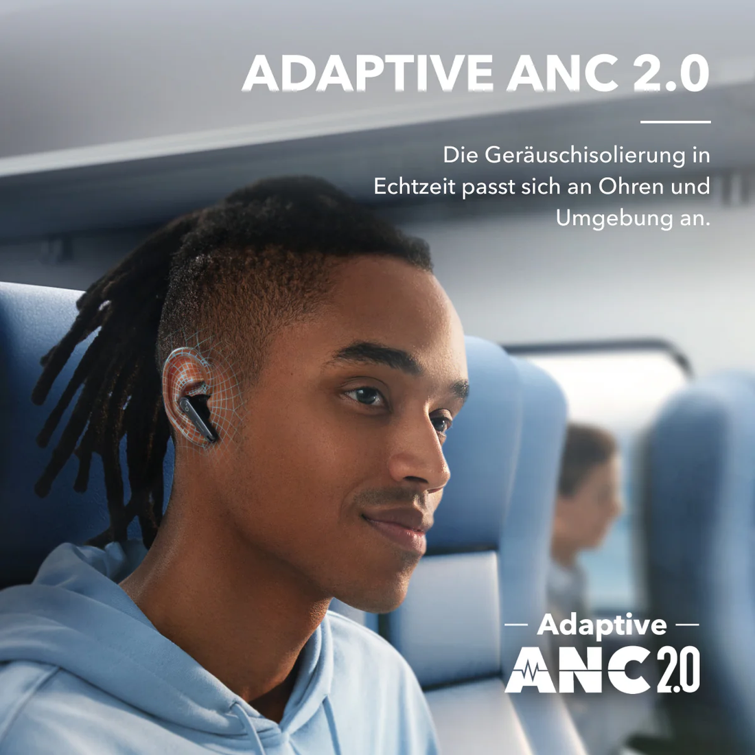 Bluetooth In-Ear-Kopfhörer für Pendler mit Komfort und Geräuschreduktion