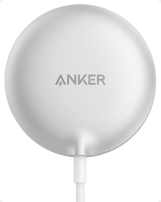 Anker MagGo Magnetic Wireless Charger (Pad),15W Qi2 for MagSafe