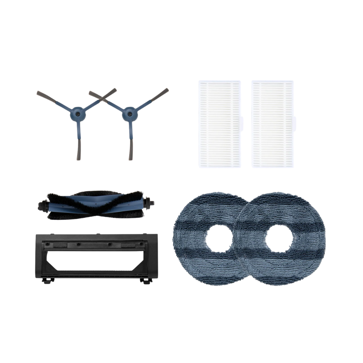 eufy Ersatzteil‑Set für Omni C20 – 4 Seitenbürsten, 2 Filter, 1 Rollbürste und Bürstenschutz