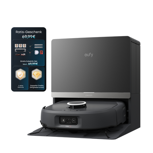 ANKER eufy Saug- und Wischroboter HydroJet E35  (Inklusive Gratis)
