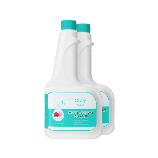 eufy Hartbodenreinigungslösung (2 Flaschen) für X9 Pro/X10 Pro Omni/G10 Hybrid/G30 Hybrid/X8 Hybrid/G20 Hybrid