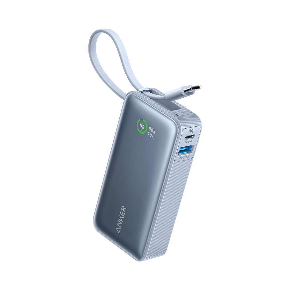 Anker Nano Powerbank + Anker Nano Ladegerät (70W, 3 Ports)