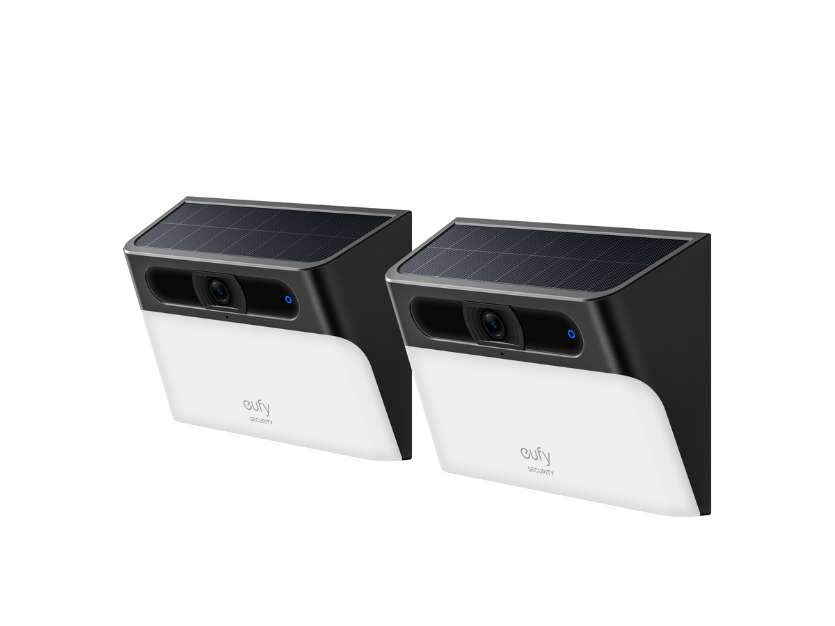 S120 Solar Wall Light Cam  (Doppelpack)