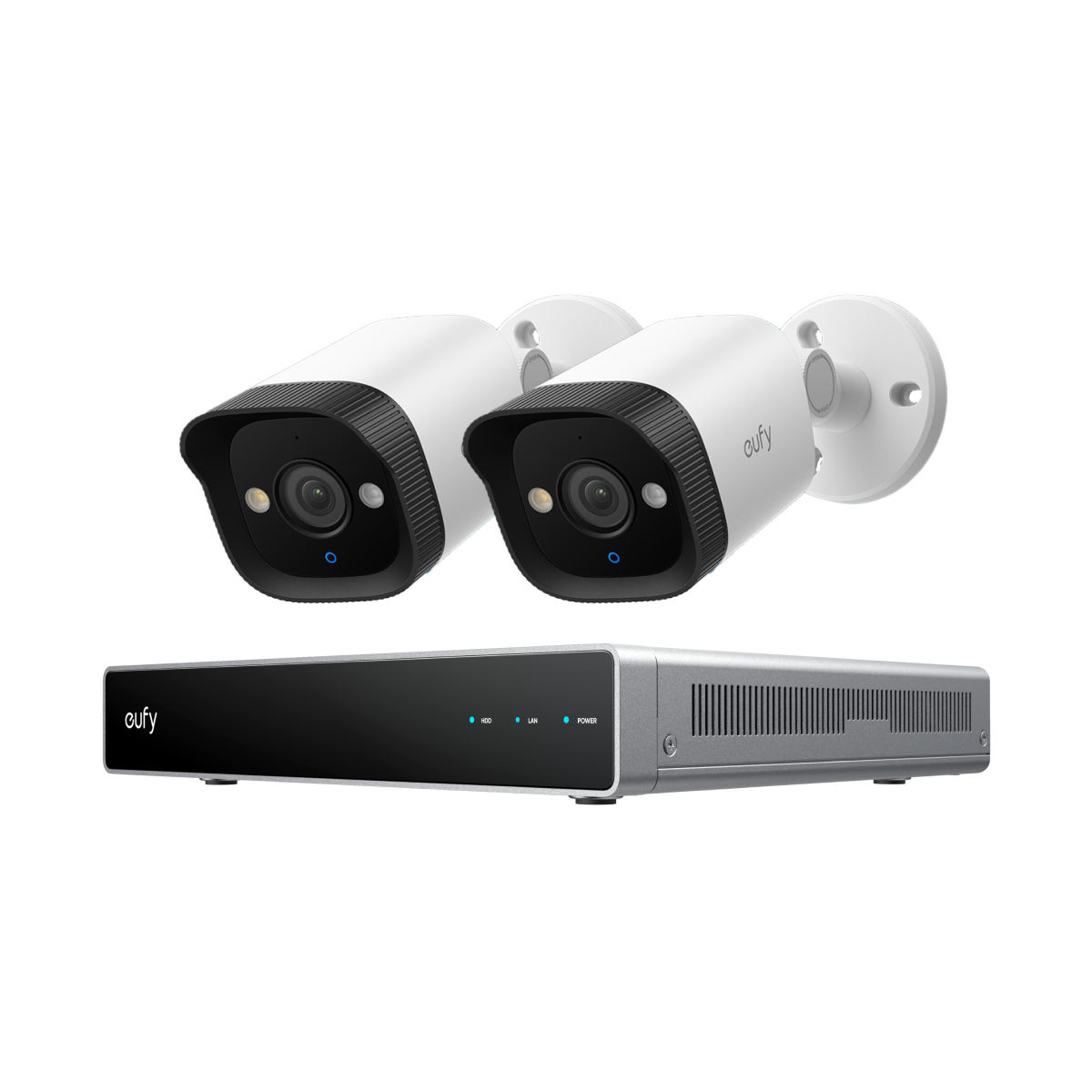 Anker eufy PoE Bullet-Überwachungskamera E40 2*Bullet PoE Cam mit NVR