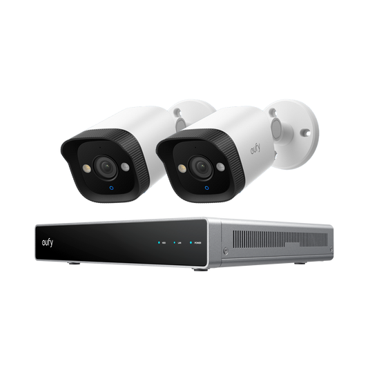 Anker eufy PoE Bullet-Überwachungskamera E40 2*Bullet PoE Cam mit NVR