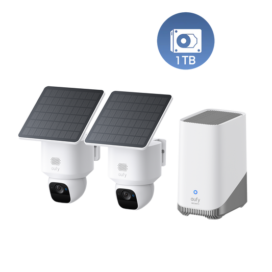 eufyCam E30 2-Kamera-Bundle mit Homebase™ S380 & 1TB Festplatte