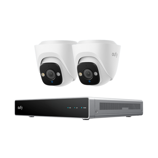 Anker eufy PoE Turret-Überwachungskamera E41 2*Turret PoE Cam mit NVR