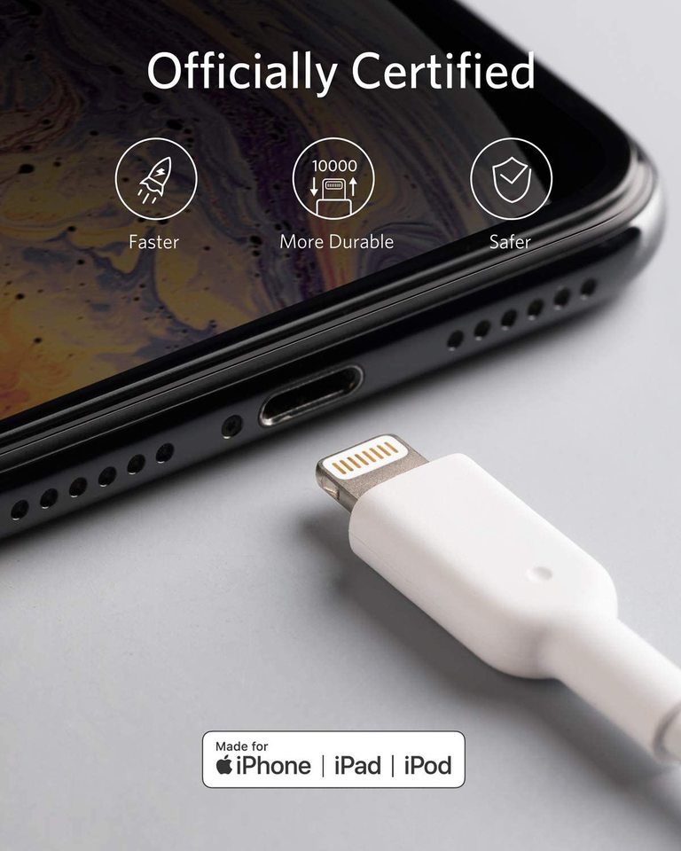 Anker 321 USB-A auf Lightning Kabel (0,9m / 1,8m)