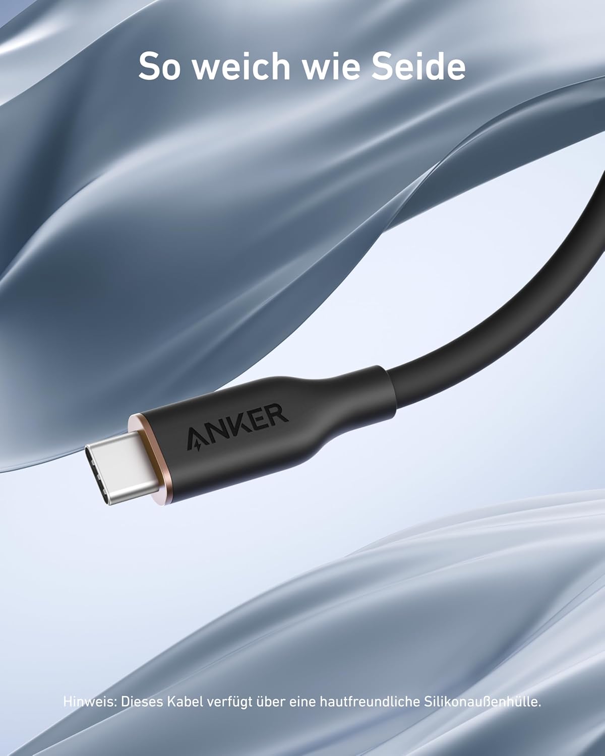Anker USB-C auf USB-C Kabel (90cm, 240W, Silikon)