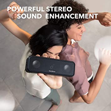 Anker soundcore 3 | Bluetooth-Lautsprecher mit Stereo-Sound（valentine）