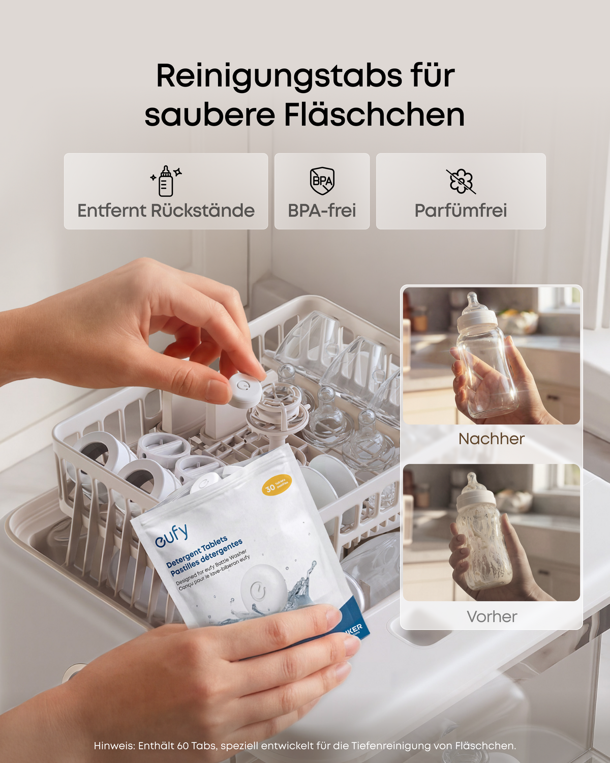 Anker eufy 6-Monats-Wartungsset für Babyflaschen-Spülmaschine S1 Pro