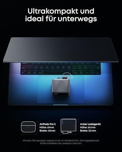 Anker Prime Ladegerät (160W, 3 Ports, GaNPrime）+ Anker Nano Ladegerät (70W, 3 Ports) + Anker Prime USB-C auf USB-C Kabel (1.8m, 240W, Upcycled-Flechtdesign)