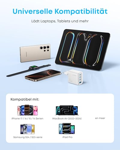Anker Zolo Ladegerät (70W, 4 Ports)