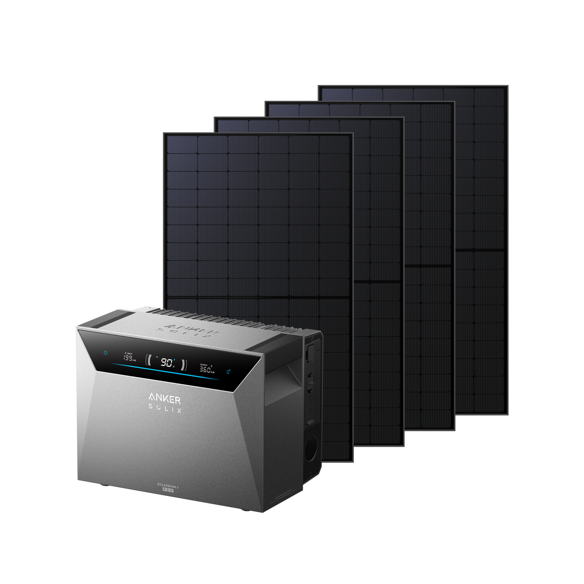 Anker SOLIX Solarbank 4 E5000 Pro Balkonkraftwerk mit Speicher