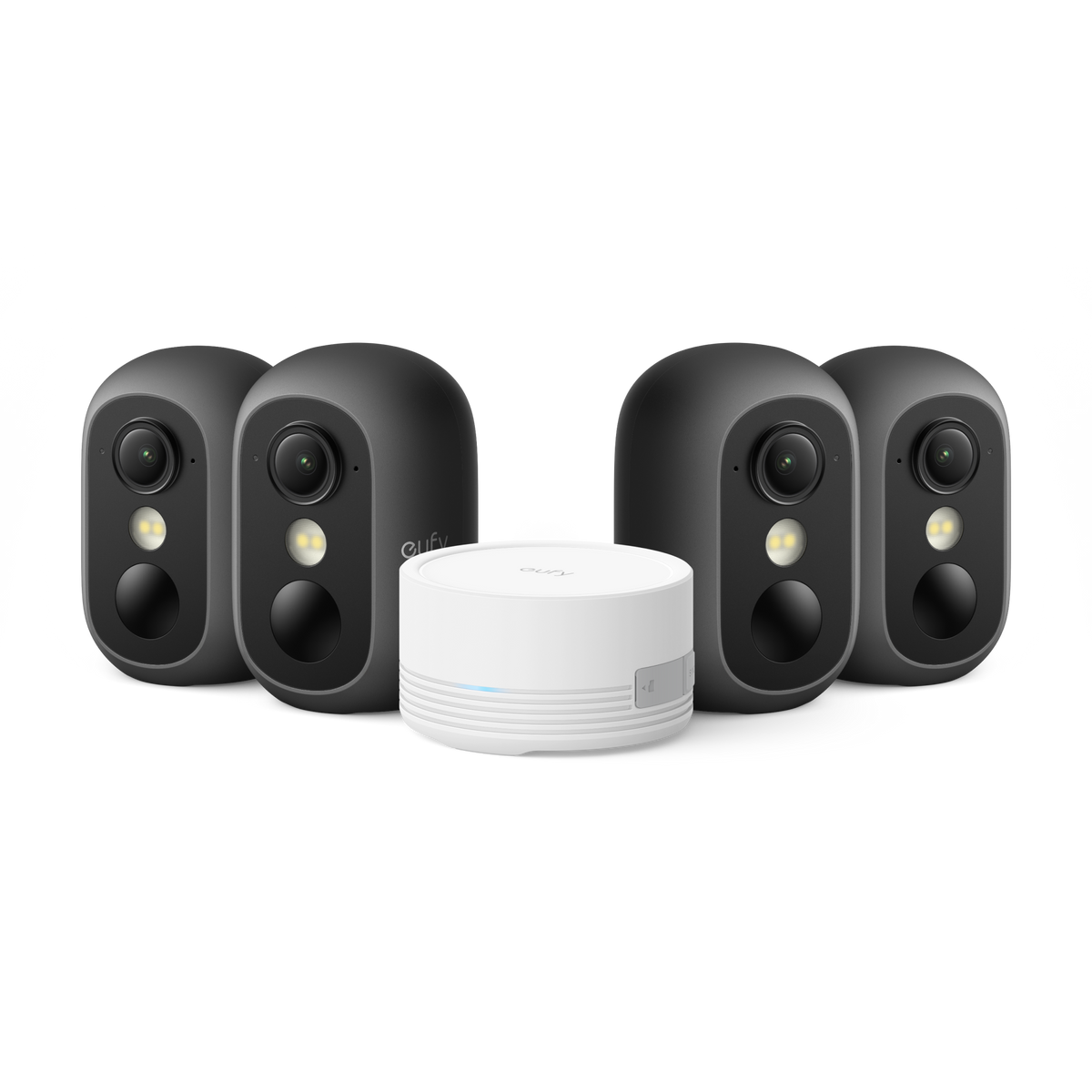 eufyCam C35 Black 4-Kamera-Set