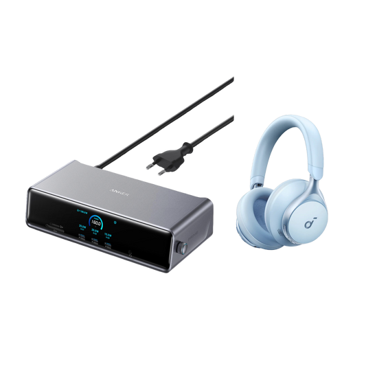Anker Prime Docking Station (14-in-1, Dreifach-Display, MST) und Space One