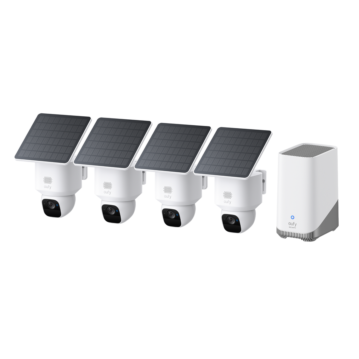 eufyCam Solo E30 4-Kamera-Set + HomeBase™ 3