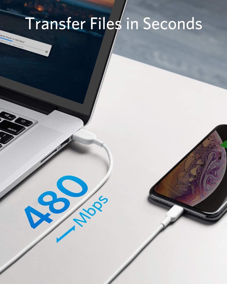 Anker 321 USB-A auf Lightning Kabel (0,9m / 1,8m)
