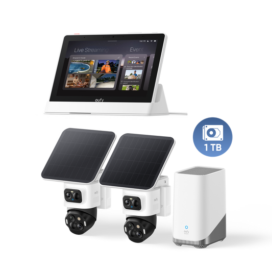 eufyCam S4 2 Kamera Set mit Smart Display E10