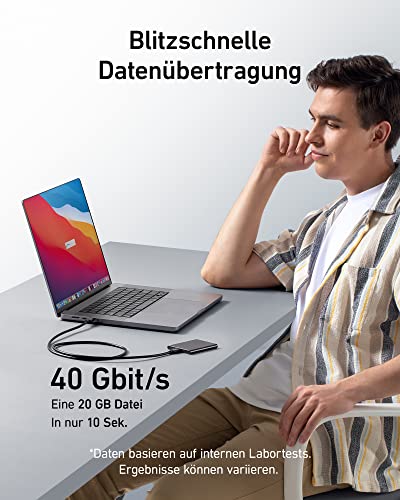 Anker 515 USB-C auf USB-C Kabel (USB 4, 100cm)