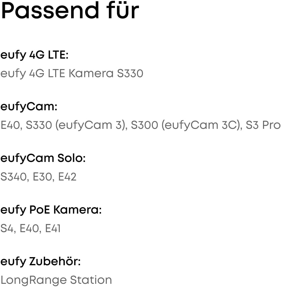 Anker eufy Masthalterung (T870C)