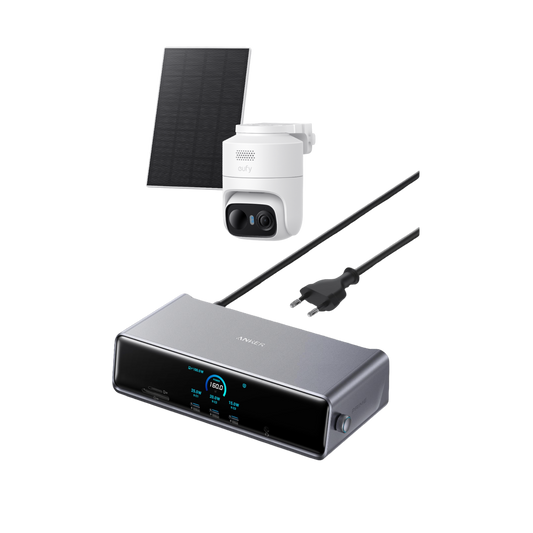 Anker Prime Docking Station (14-in-1, Dreifach-Display, MST) und eufyCam C37